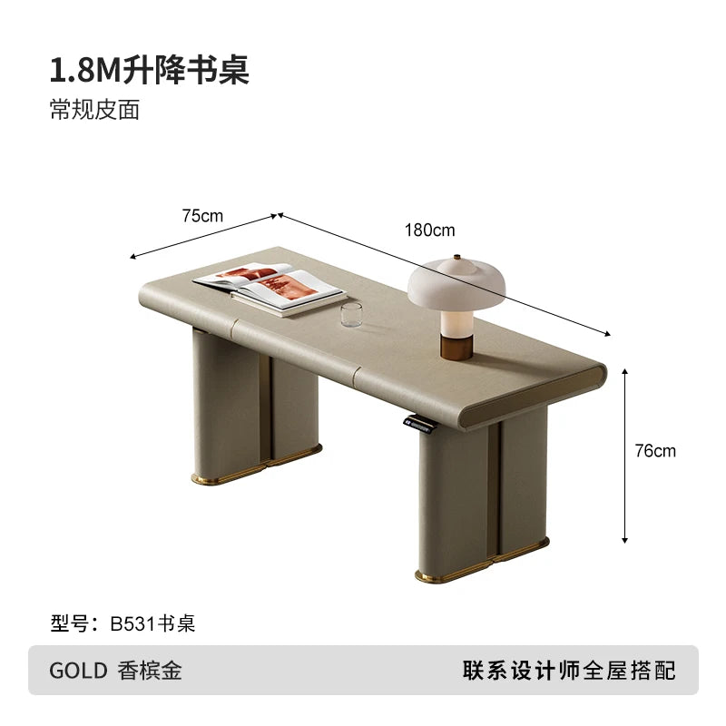 Professional Computer Desk Students Ideal Study Spaces Work Corners Ergonomic Sleek Design Mesa Para Computador Decoration