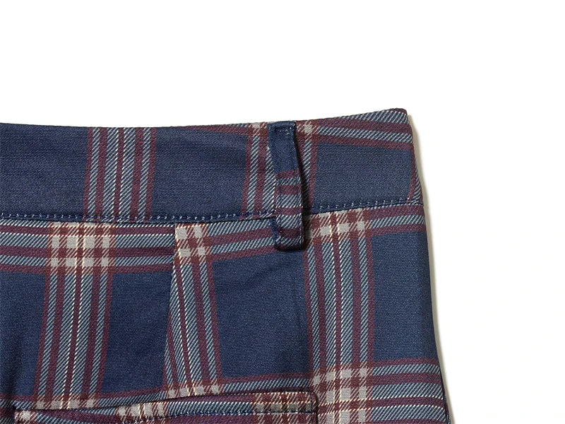 Women's Pant 2025 New Fashionable Checkered Lantern Cargo Pants for Women Casual Chic Women Trousers