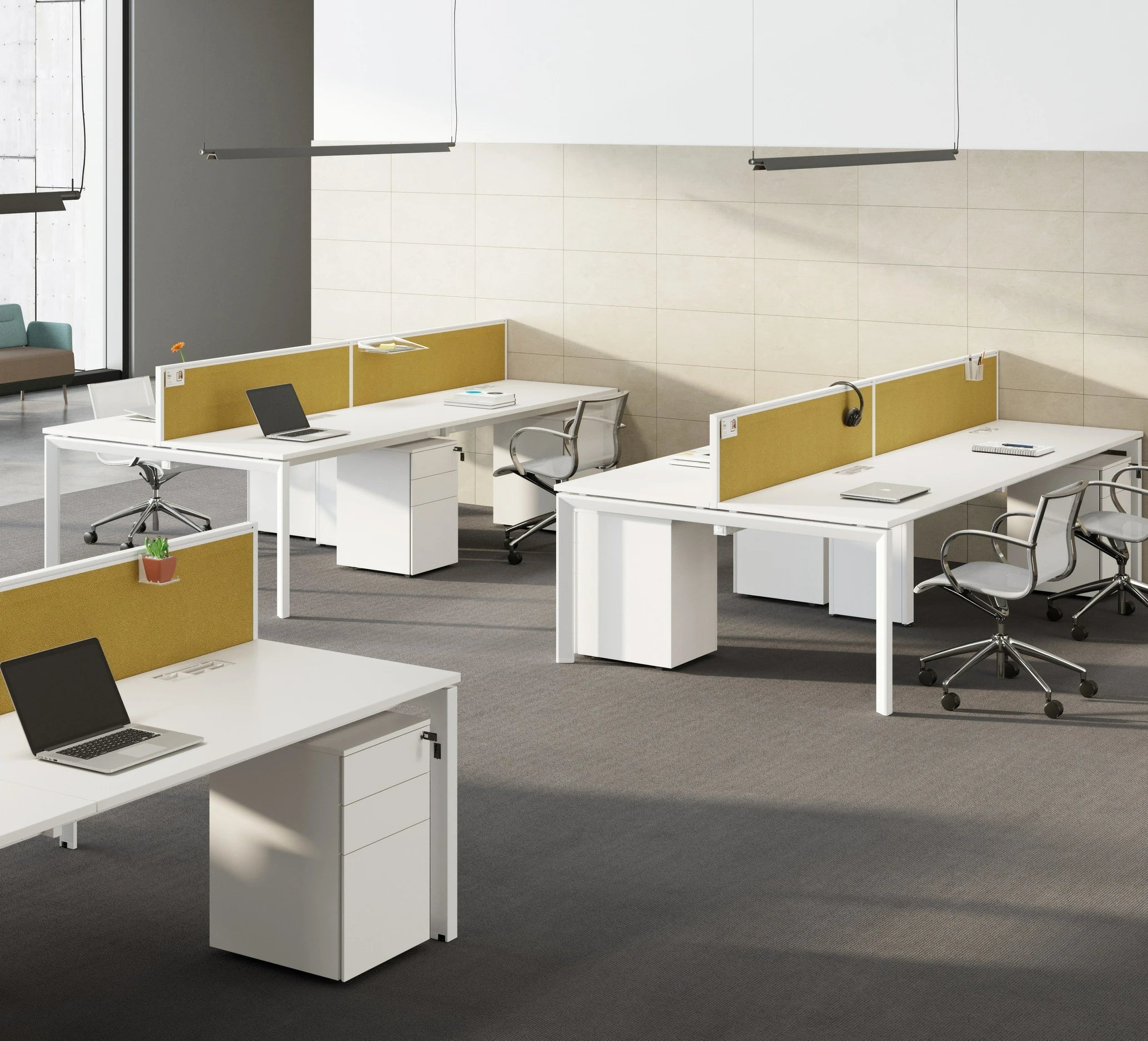 Factory Wholesale Workstation Desk Furniture Modern Employee Modularization Office Table  boss office desk