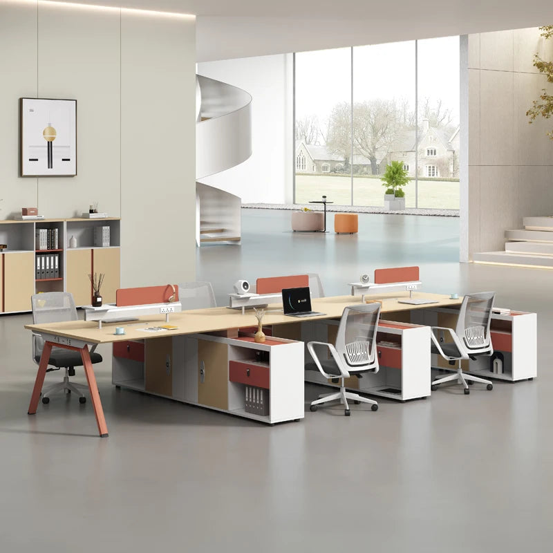 Wide Working Space Convenient Computer Table Workstation Desk Office Furniture Classical Minimalist Office Desks  boss office de