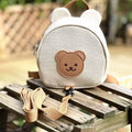 Pet Backpack Small Dog Cat Dog Backpack Chest and Back Traction Rope Backpacks Cute Rabbit and Teddy Bear Bag Dog Accessories