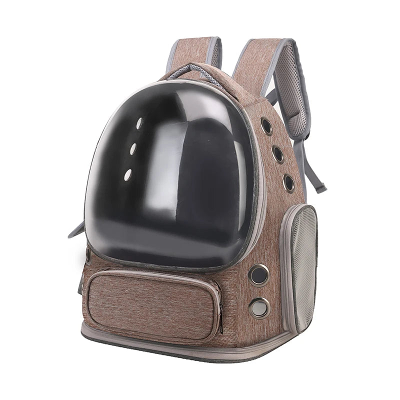 Pet Backpack Portable Travel Backpack Dogs and Cats Travel Portable Back Bag  Large capacity, Pet Carrier Bag for Cats and Dogs