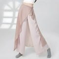 Modern Dance Pant For Women Wide Leg Chiffon Loose High Waisted Trousers Lady Classical Dance Practice Basic Pant Stage Costume