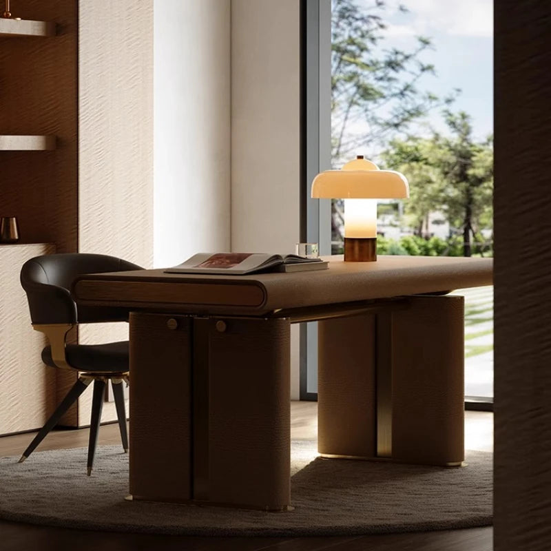 Professional Computer Desk Students Ideal Study Spaces Work Corners Ergonomic Sleek Design Mesa Para Computador Decoration