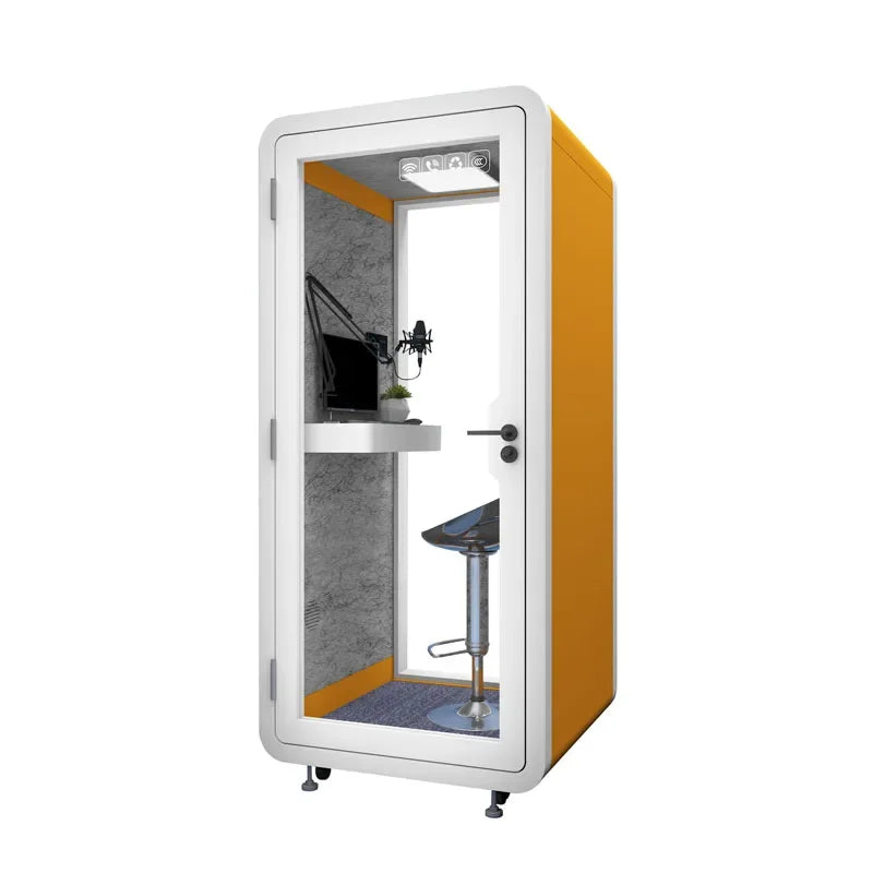 Movable Workspace Powerful Office Cabin Private Meeting Cabin Silent Cabin With Ventilation