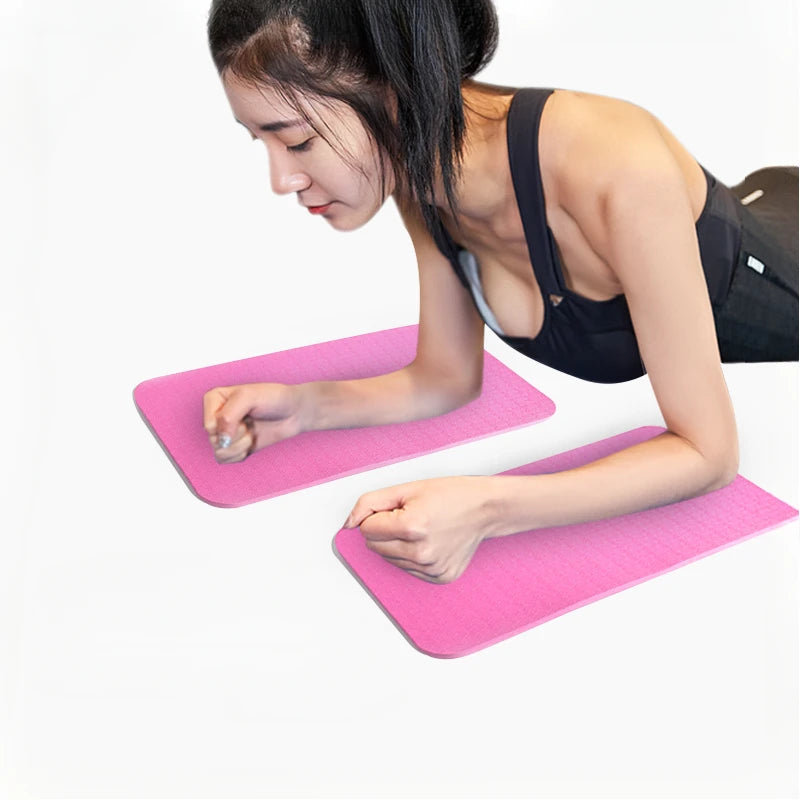 Yoga Mat Non Slip Exercise Fitness Mat Extra Thick Comfortable Rubber 160mm X330mm For Exercise Yoga and Pilates Gymnastics Mat