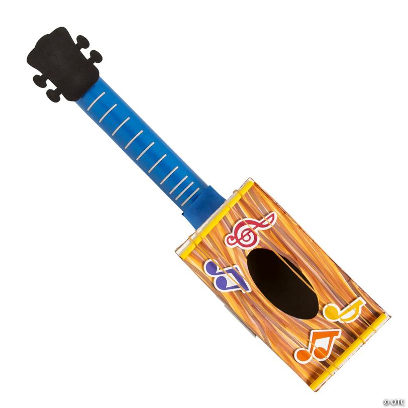 STEM DIY Guitar Activity Learning Challenge Craft Kit - Makes 12