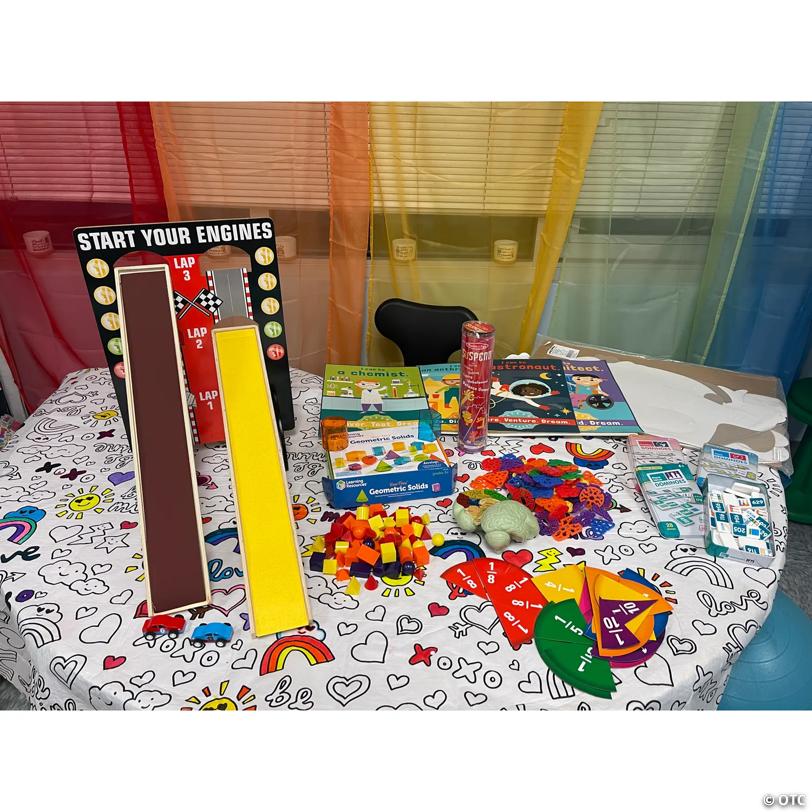 STEM Motion & Friction Activity Learning Challenge Kit - 21 Pc.
