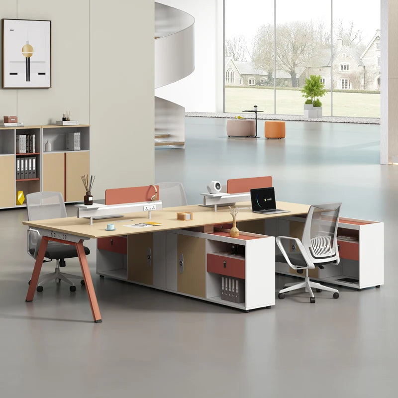 Wide Working Space Convenient Computer Table Workstation Desk Office Furniture Classical Minimalist Office Desks  boss office de