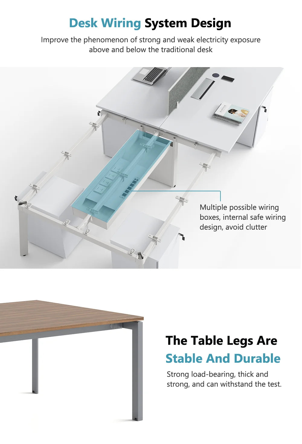 Professional Factory Workstation Wooden Single Working Table for Simple Office Desk  boss office desk