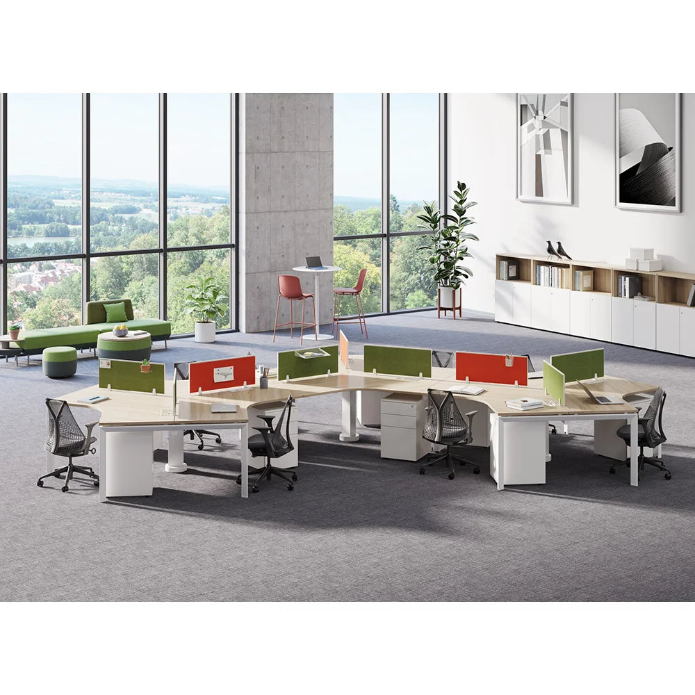 Professional Factory Workstation Wooden Single Working Table for Simple Office Desk  boss office desk