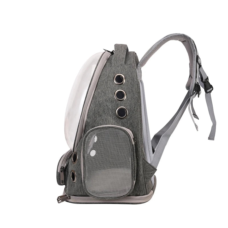Pet Backpack Portable Travel Backpack Dogs and Cats Travel Portable Back Bag  Large capacity, Pet Carrier Bag for Cats and Dogs