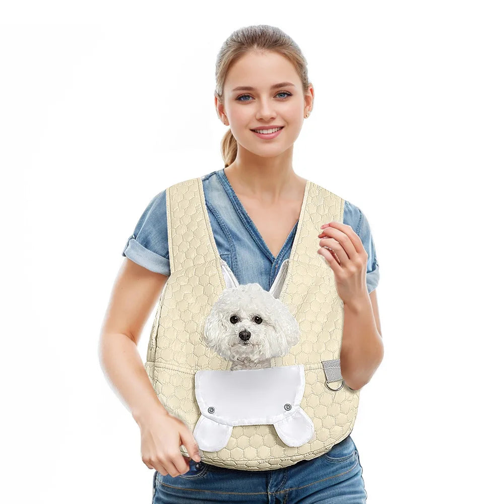 Pet Backpack Portable Backpack Travel Pet Chest Bag Cat Dog Carrier