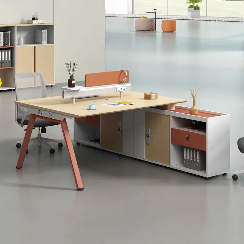 Wide Working Space Convenient Computer Table Workstation Desk Office Furniture Classical Minimalist Office Desks  boss office de