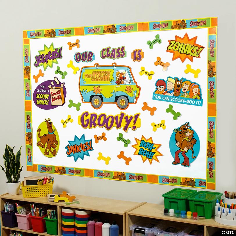 Scooby-Doo!™ Our Class is Groovy Classroom Bulletin Board Set - 63 Pc.