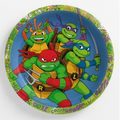 Teenage Mutant Ninja Turtles 9-Inch Round Paper Plates - 8 Pack
