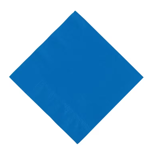 Solid Color Disposable Paper Luncheon Napkins 6 1/2" Bulk 50 Ct.