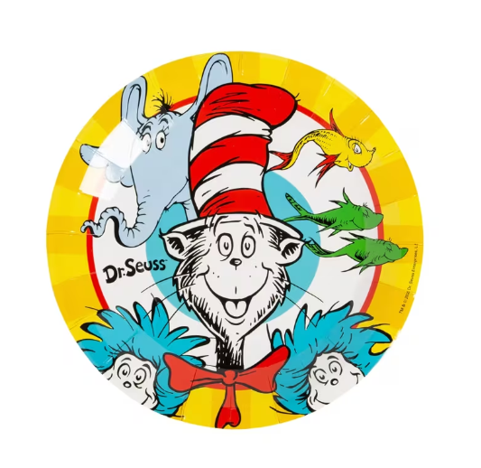 Dr. Seuss The Cat in the Hat™ & Friends” Dinner Plates – 8 Ct.