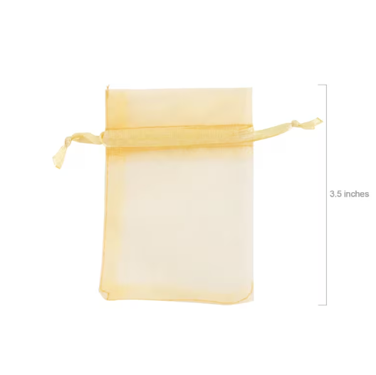 Bulk 50 Pc. Mini Organza Drawstring Treat Bags