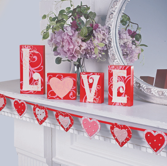 Layered Heart Garland