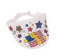 Color Your Own Patriotic USA Polyester Visors – 12 Pc.
