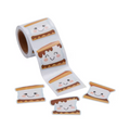 S’mores Sticker Roll – 100 Stickers
