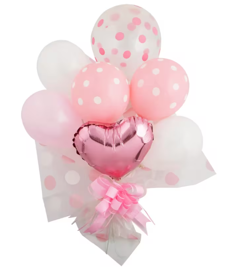 23" Pink Balloon Bouquet Set – Complete Balloon Decoration Kit