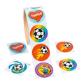 Soccer Sticker Roll – 100 Stickers