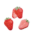 Edible Strawberry Sugar Decorations – 12 Count