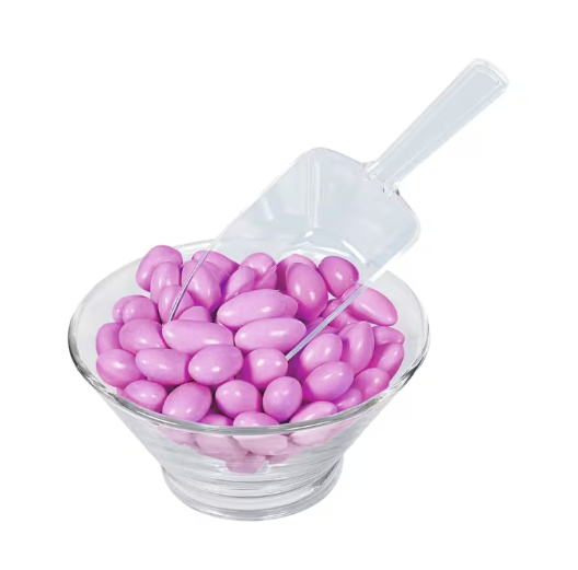 Bulk 6 Pc. Clear Candy Scoop Set