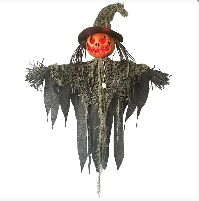 Spirit Resin Skull Hanging Pumpkin