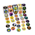 Halloween Creatures Roll Sticker Assortment - 500 pc
