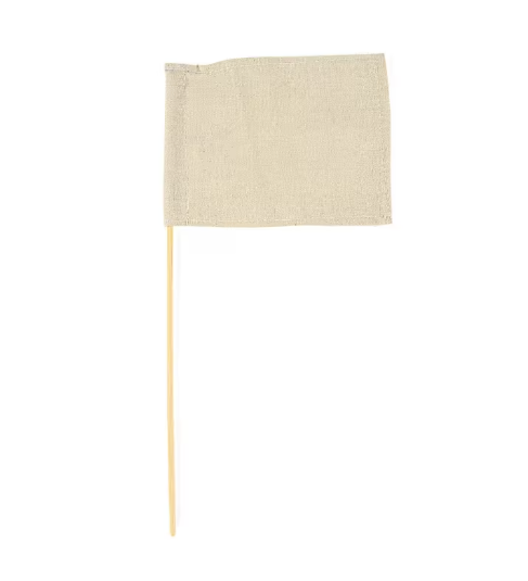 DIY Small Canvas Flags - 12 Pc.