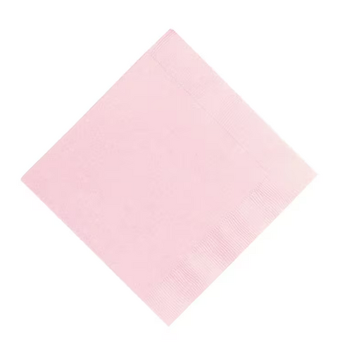 6 1/2" Bulk 50 Ct. Turquoise Disposable Paper Luncheon Napkins