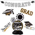 Congrats Grad Graduation Party Room Decorating Kit - 11 Pc.