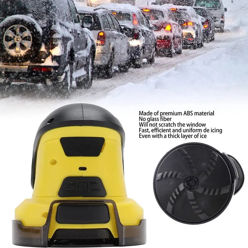Electric Car Snow Scraper Ice Scrapers For Auto Windshield Ice Remover Scratch-Free Glass Handheld Electric Snow Scraper