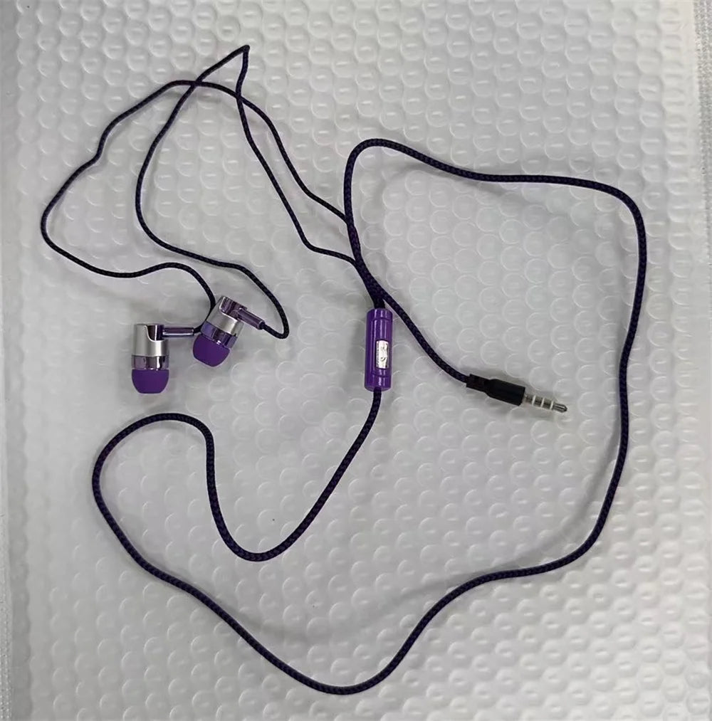 Wired In-ear Earphone In Ear Noise Cancellation Ergonomic Design Stereo Sports Music Headphones For Mobile Phone Everyday Use