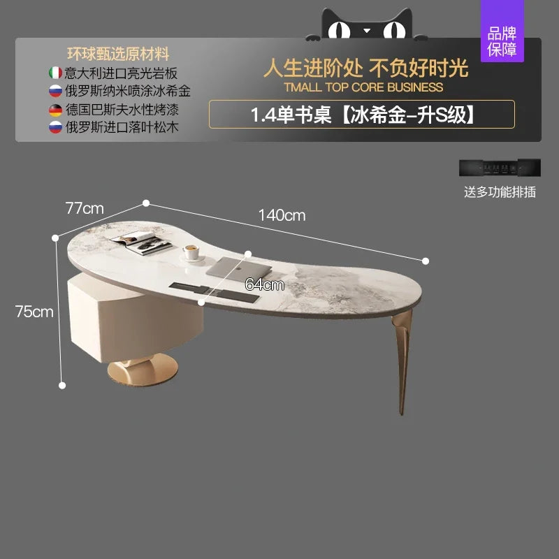 Office Table Desk Workshop Workstation Computer Seating Work Reading Room Furniture Home Desks Study Escritorio Elevable Offices