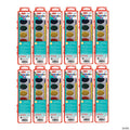 Semi-Moist Watercolor Paint Set, Oval Pan with Brush, 8 Assorted Colors, 12 Sets
