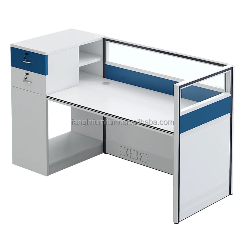 Workstation Desk with Office Partition and Modern Design for Office Desk  boss office desk