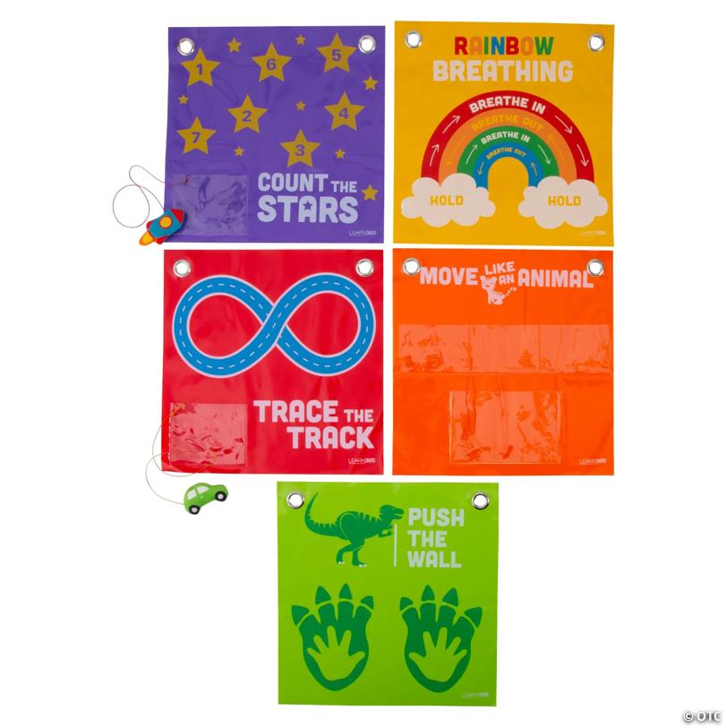 Social Emotional Learning Active Calming Activity Set - 5 Pc.