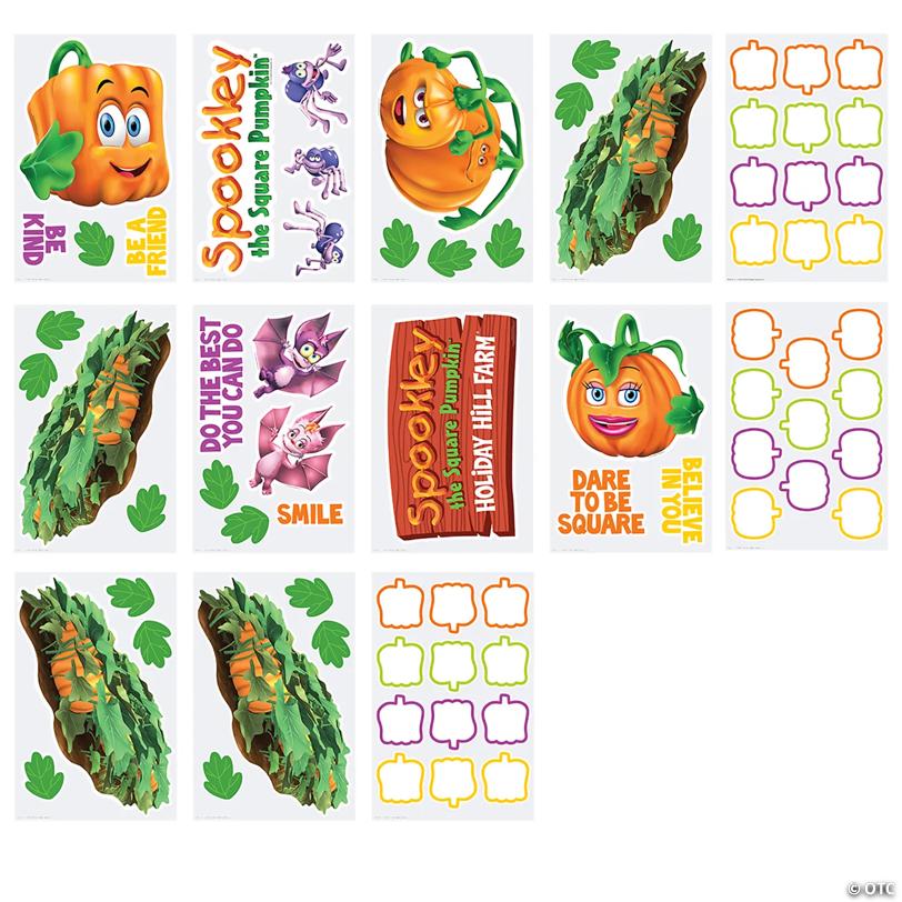 Spookley the Square Pumpkin™ Classroom Bulletin Board Set - 12 Pc.