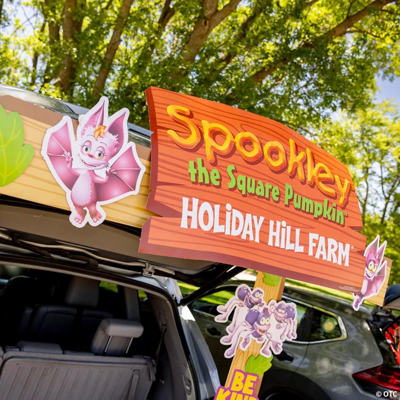 Spookley the Square Pumpkin™ Trunk-or-Treat Decorating Kit - 18 Pc.