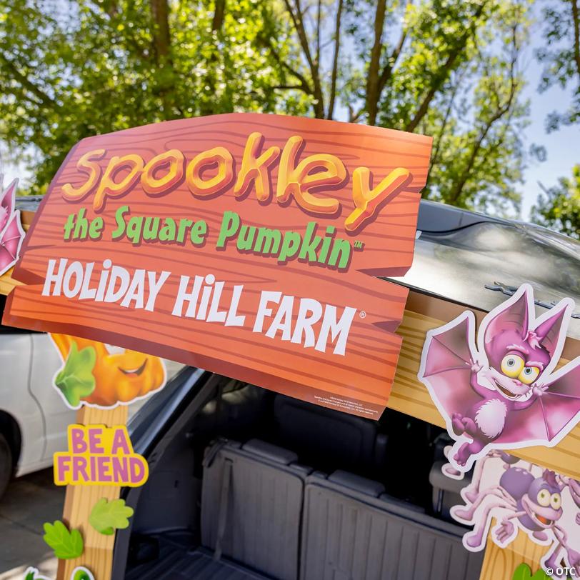 Spookley the Square Pumpkin™ Trunk-or-Treat Decorating Kit - 18 Pc.