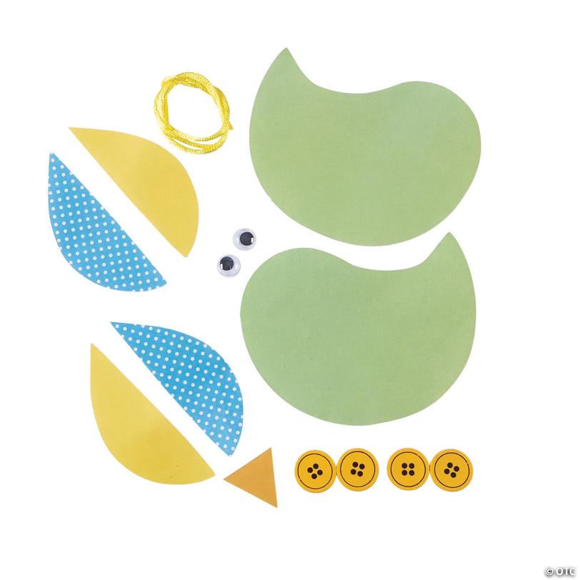 Spring Bird Ornament Craft Kit - Makes 12