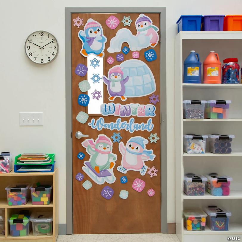 The Four Seasons Classroom Door Decorating Kit – 163 Pc.