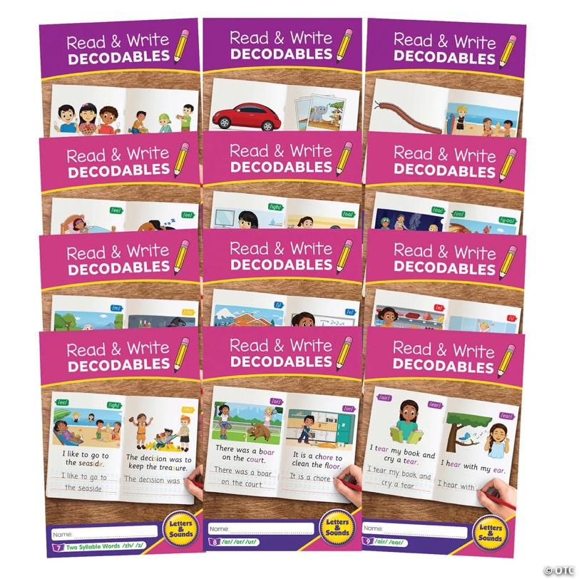 The Science of Reading Read & Write Decodables Set B