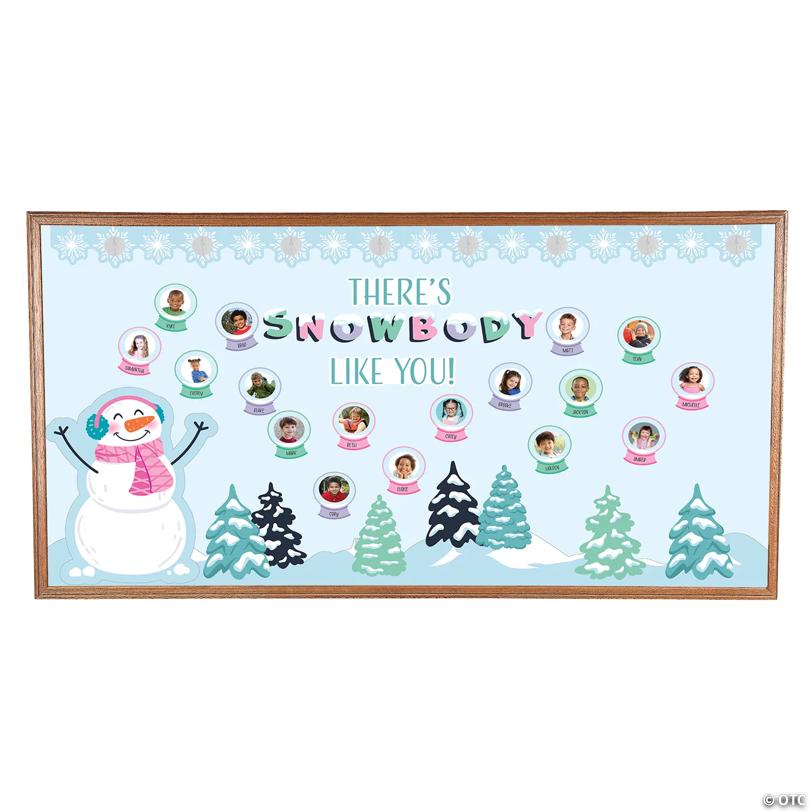 There’s Snowbody Like You Snow Globe Classroom Bulletin Board Set - 51 Pc.