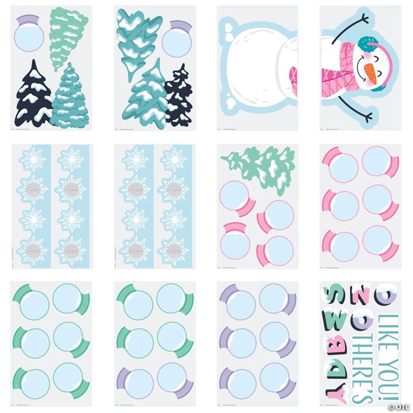 There’s Snowbody Like You Snow Globe Classroom Bulletin Board Set - 51 Pc.