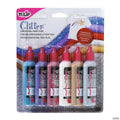 Tulip Glitter Assorted Colors Dimensional Fabric Paint - Set of 6